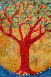 Golden Om Tree