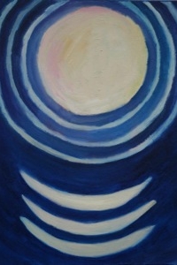 The Moon and Her Attendants